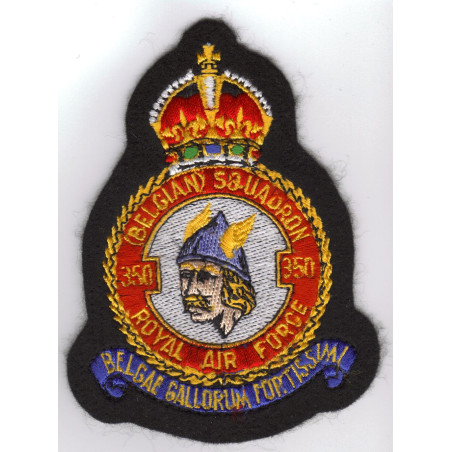 Badge 350 (F) Sqn "Ambiorix" 1W Beauvechain