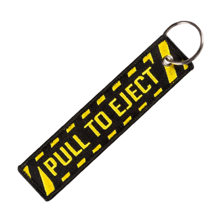 Porte-clés "Pull To Eject".