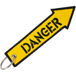 Porte-clés "Danger".