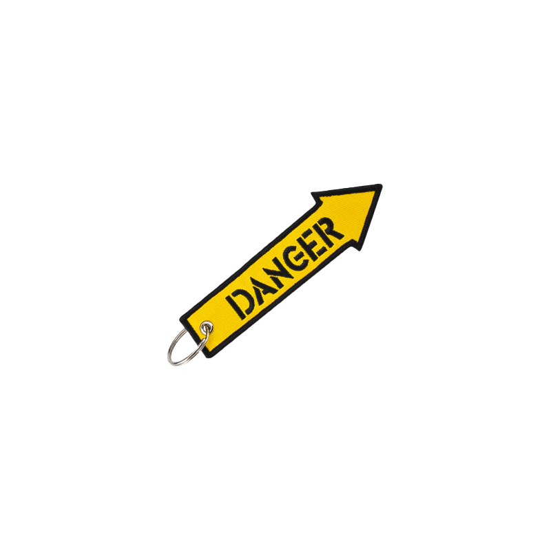 Porte-clés "Danger".