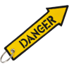 Porte-clés "Danger".