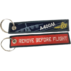 Porte-clés 'Remove Before Flight' A400M.