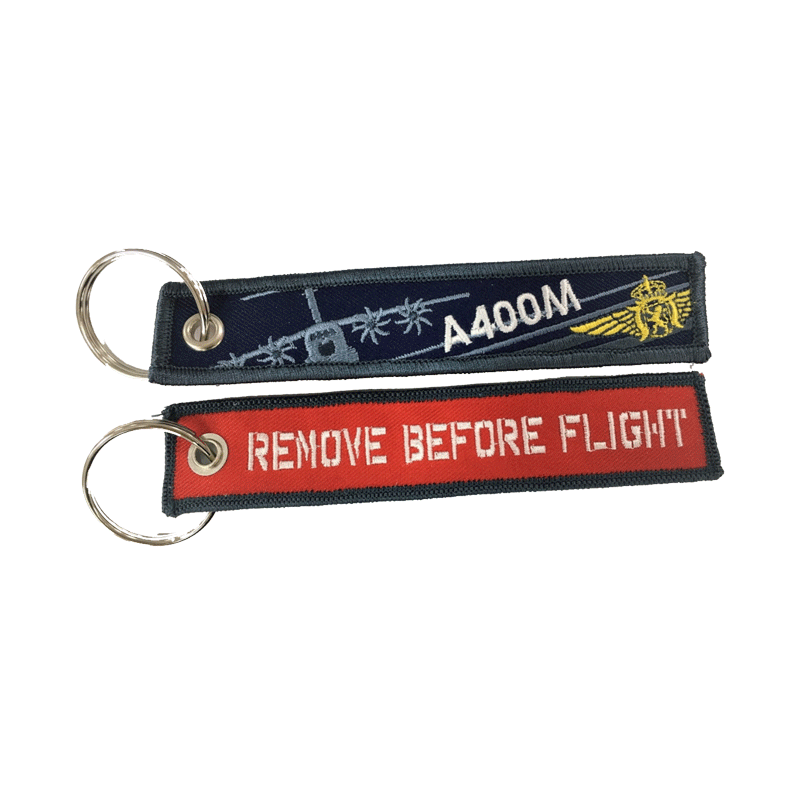 Porte-clés 'Remove Before Flight' A400M.