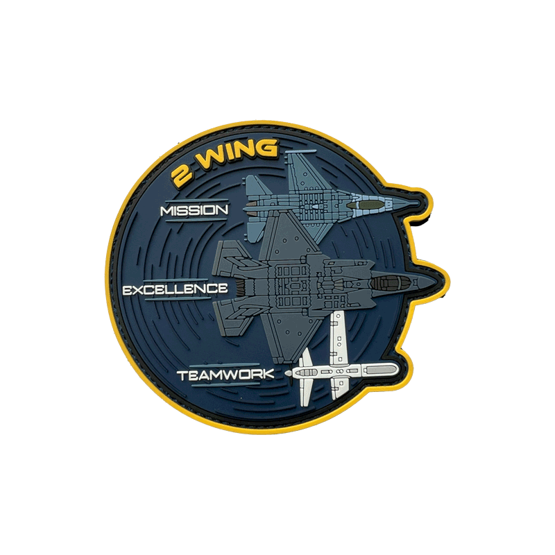 Badge 2WTac Mission Excellence Teamwork (PVC)