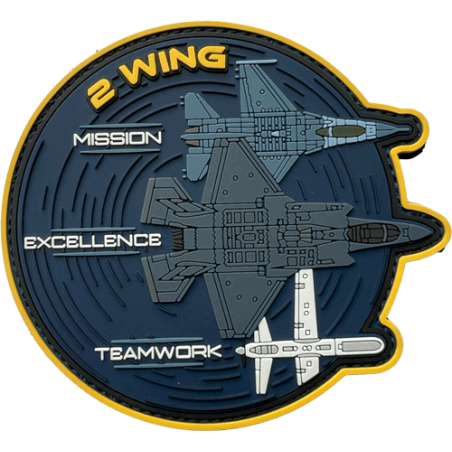 Badge 2WTac Mission Excellence Teamwork (PVC)