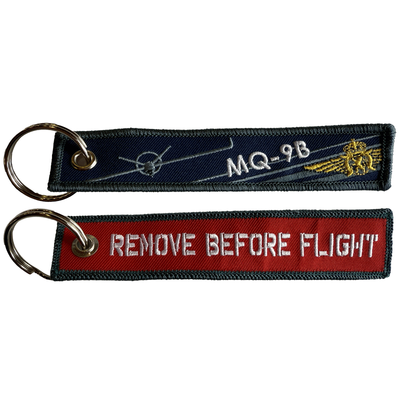 Porte-clés 'Remove Before Flight' MQ-9B