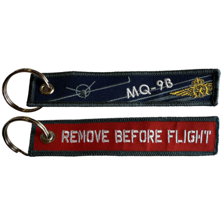 Porte-clés 'Remove Before Flight' MQ-9B