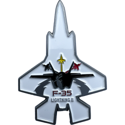 F-35A Belgium (Coin) Metal (en coffret)