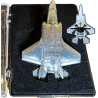 F-35A Belgium (Coin) Metal (en coffret)