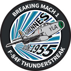 Breaking Mach 1 F-84F