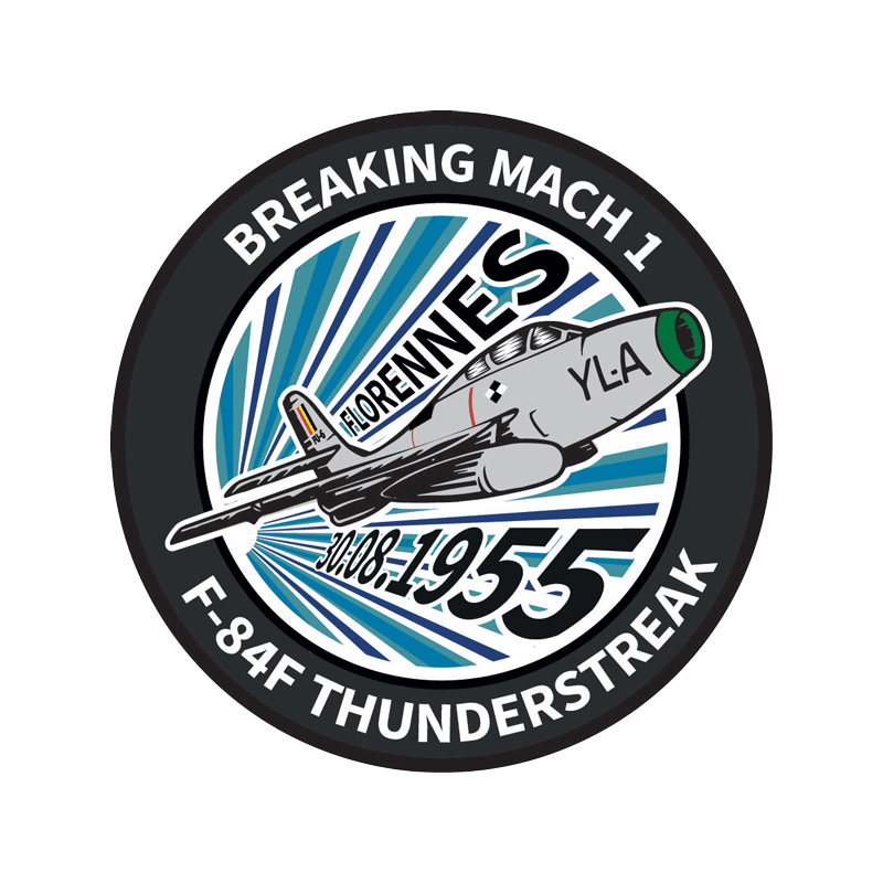 Breaking Mach 1 F-84F
