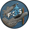 Badge officiel F-35 Arrival PVC (Max 1 badge par acheteur !)