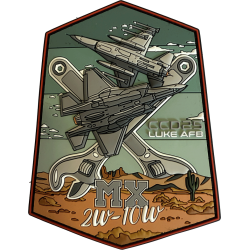 Badge CCD 2025 Luke AFB MX 2W-10W (PVC)