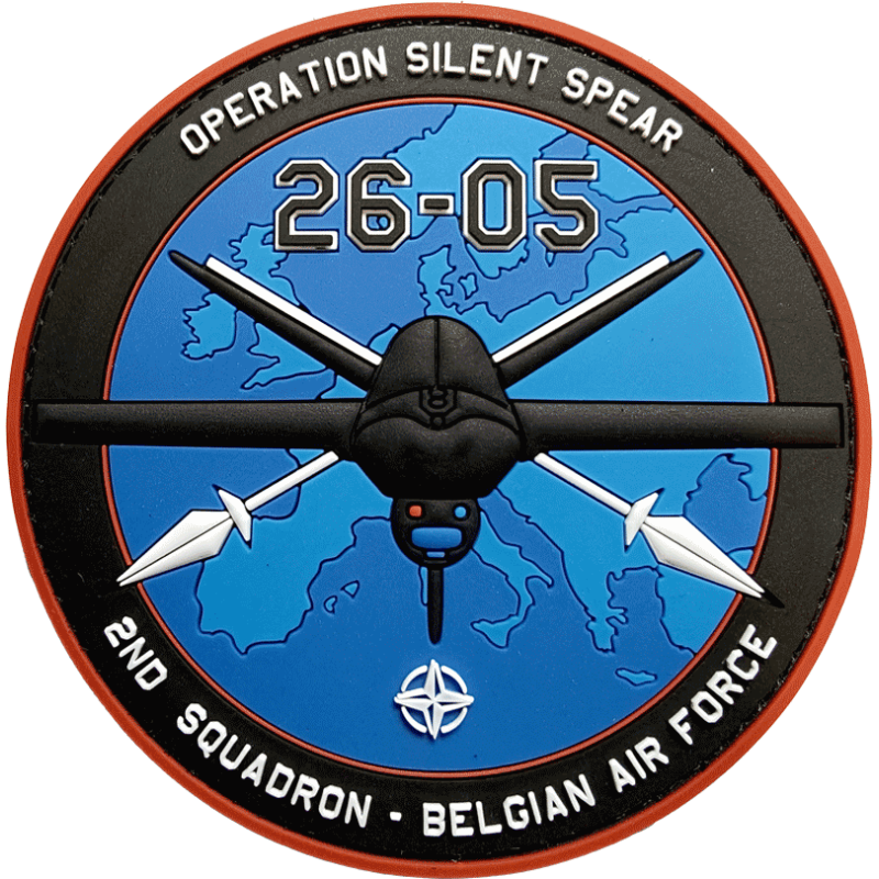 Badge 2 SQN Operation Silent Spear (PVC)