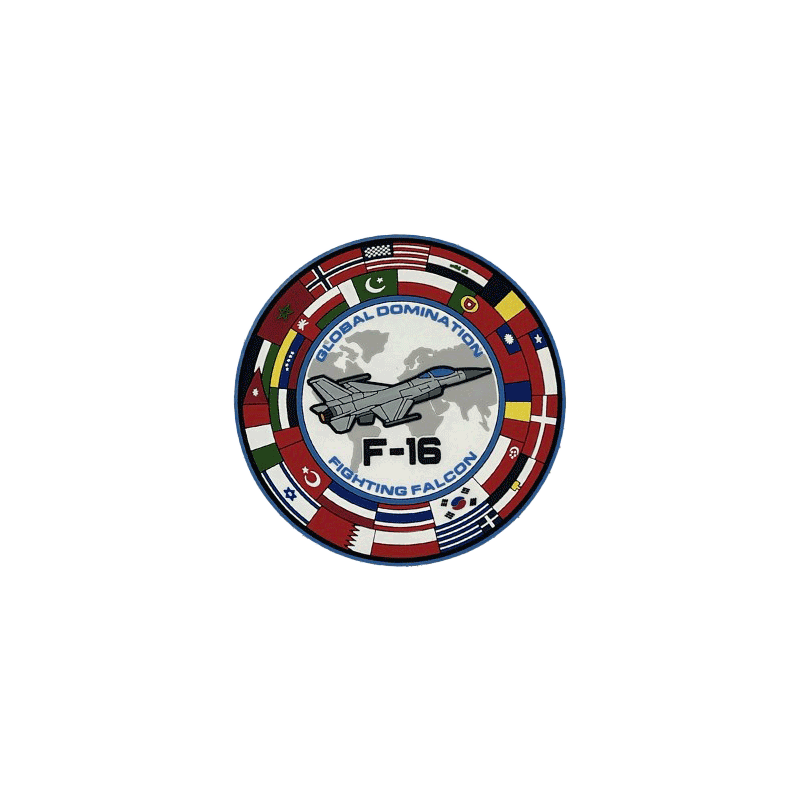 F-16 Global Domination PVC (Magnet)