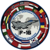 F-16 Global Domination PVC (Magnet)