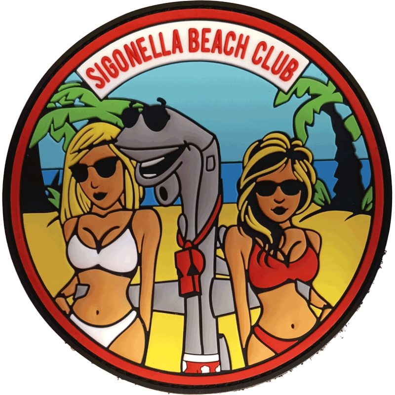 Badge 2 Sqn 'Sigonella Beach Club' (PVC)