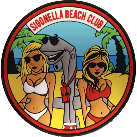 Badge 2 Sqn 'Sigonella Beach Club' (PVC)