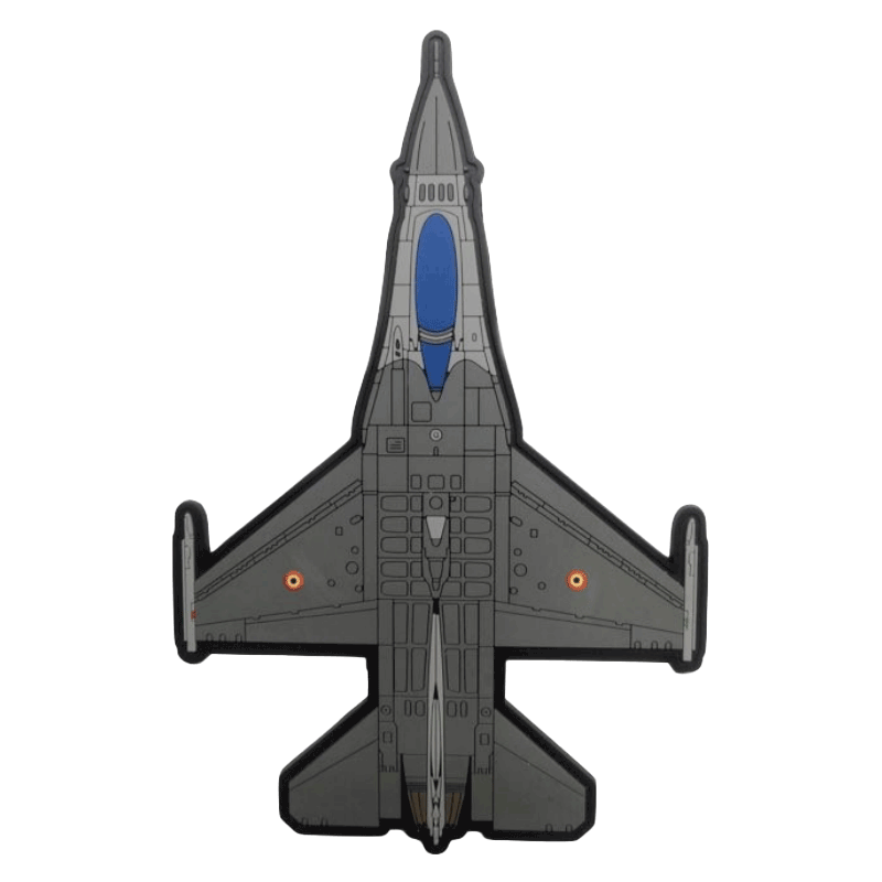F-16 Silhouette PVC