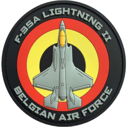Badge officiel F-35 PVC