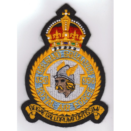 Badge 350 (F) Sqn  "Ambiorix" 2WingTac Blue